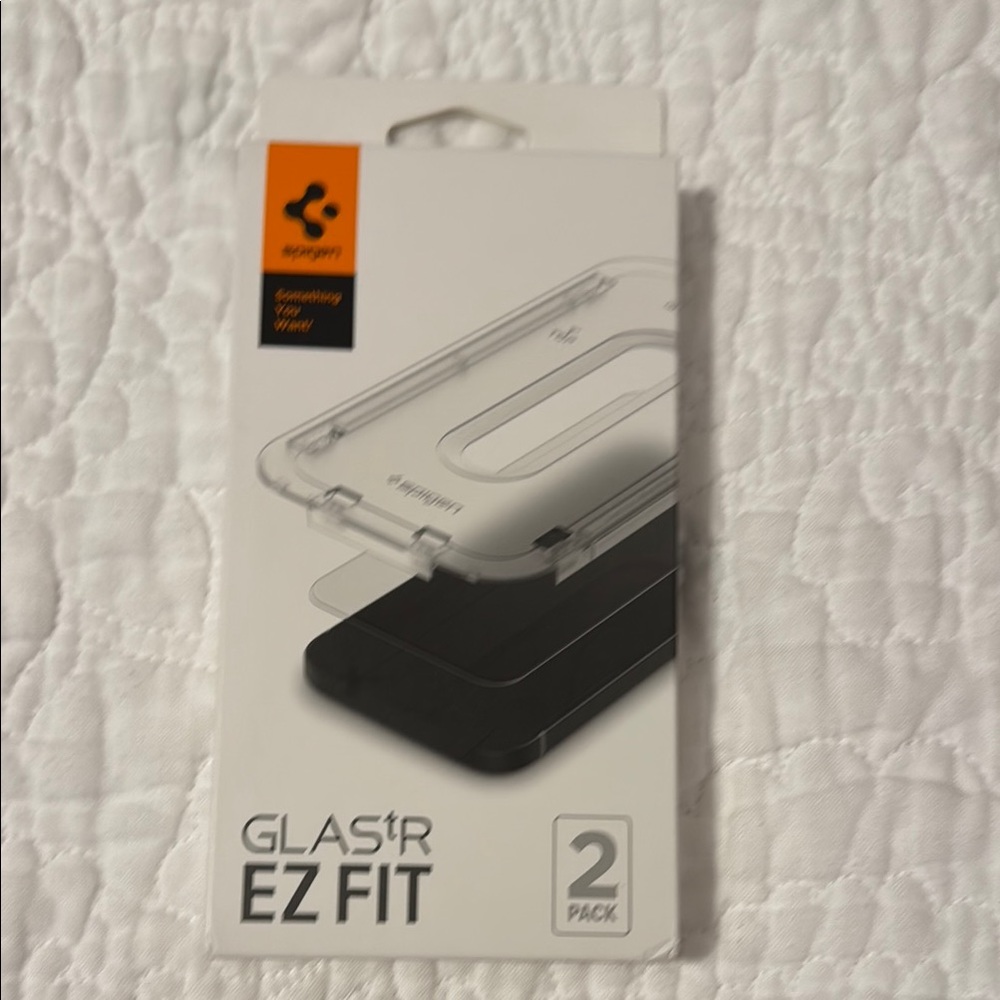 Spigen Black Screen Protector for Cell Phones Easy Installation